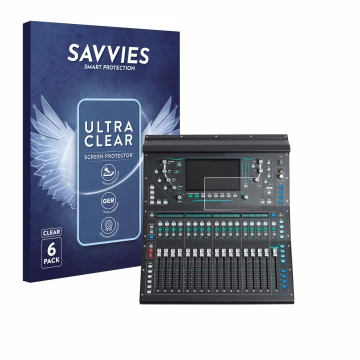 Face avant d’un emballage produit avec le logo de la marque Savvies. À côté, l’appareil Allen&Heat SQ5 est représenté avec la 