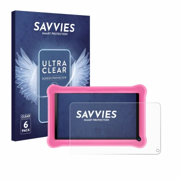 Face avant d’un emballage produit avec le logo de la marque Savvies. À côté, l’appareil Sannuo K708 7