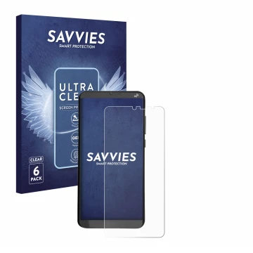 Face avant d’un emballage produit avec le logo de la marque Savvies. À côté, l’appareil Brondi Amico XL est représenté avec la