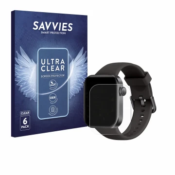 Face avant d’un emballage produit avec le logo de la marque Savvies. À côté, l’appareil DDXCAW P2 1.85