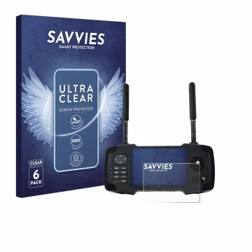 Face avant d’un emballage produit avec le logo de la marque Savvies. À côté, l’appareil Toslon XR500 est représenté avec la pr