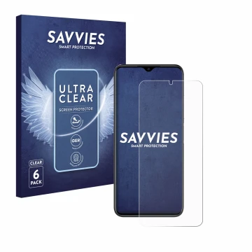 Face avant d’un emballage produit avec le logo de la marque Savvies. À côté, l’appareil Doogee N50 Pro est représenté avec la 