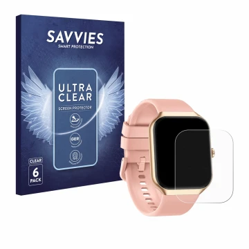 Face avant d’un emballage produit avec le logo de la marque Savvies. À côté, l’appareil Togala P99 1.96
