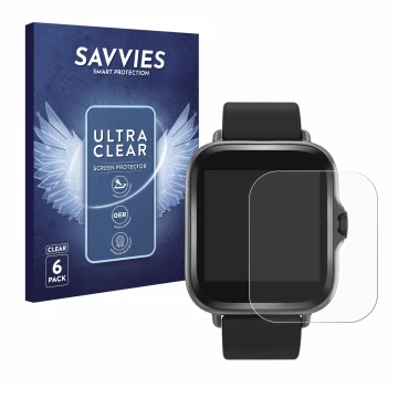 Face avant d’un emballage produit avec le logo de la marque Savvies. À côté, l’appareil Denver SWC-156 est représenté avec la 