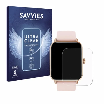 Face avant d’un emballage produit avec le logo de la marque Savvies. À côté, l’appareil Tensky IDW19 1.8