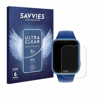 Face avant d’un emballage produit avec le logo de la marque Savvies. À côté, l’appareil CATGIFF X53 est représenté avec la pro