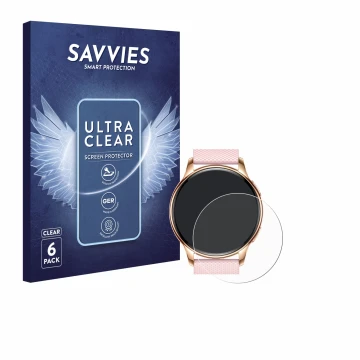 Face avant d’un emballage produit avec le logo de la marque Savvies. À côté, l’appareil Maoo VT.11 est représenté avec la prot