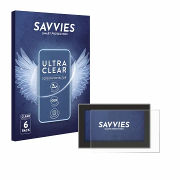 Face avant d’un emballage produit avec le logo de la marque Savvies. À côté, l’appareil Headrush Flex Prime est représenté ave
