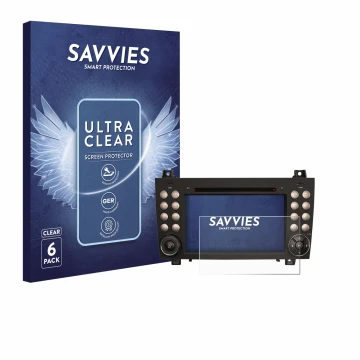 Face avant d’un emballage produit avec le logo de la marque Savvies. À côté, l’appareil Erisin ES8940S 7