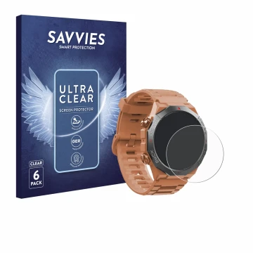 Face avant d’un emballage produit avec le logo de la marque Savvies. À côté, l’appareil Qecnato S10 1.39