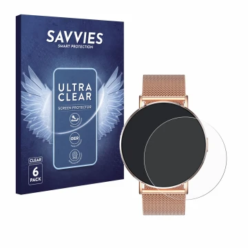 Face avant d’un emballage produit avec le logo de la marque Savvies. À côté, l’appareil Levowatch Eve 1.3