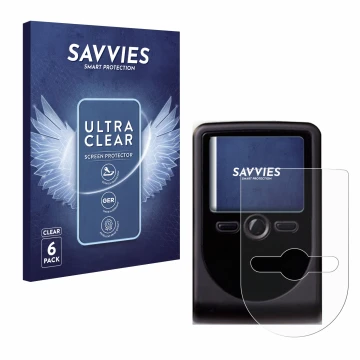 Face avant d’un emballage produit avec le logo de la marque Savvies. À côté, l’appareil OneSpan DigiPass 760 est représenté av