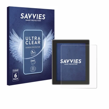 Face avant d’un emballage produit avec le logo de la marque Savvies. À côté, l’appareil Peterson Strobostomp Mini est représen