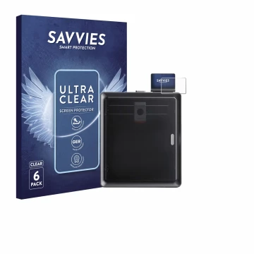 Face avant d’un emballage produit avec le logo de la marque Savvies. À côté, l’appareil Anycubic Kobra S1 / S1 Combo est repré