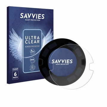 Face avant d’un emballage produit avec le logo de la marque Savvies. À côté, l’appareil OOONO P-DISC NO3 est représenté avec l