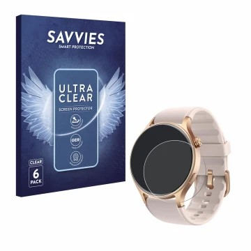 Face avant d’un emballage produit avec le logo de la marque Savvies. À côté, l’appareil aeac AR01 1.32