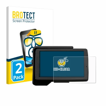 Face avant d’un emballage produit avec le logo de la marque BROTECT. À côté, l’appareil BMW R 1200 GS 2013-2019 Navigator V 5