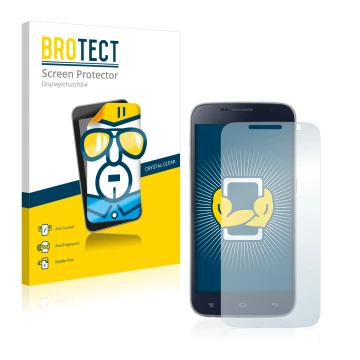 Face avant d’un emballage produit avec le logo de la marque BROTECT. À côté, l’appareil Landvo L8 est représenté avec la prote