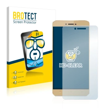 Face avant d’un emballage produit avec le logo de la marque BROTECT. À côté, l’appareil Allview X3 Soul est représenté avec la