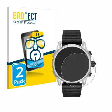 Face avant d’un emballage produit avec le logo de la marque BROTECT. À côté, l’appareil Diesel On Full Guard 2.5 est représent