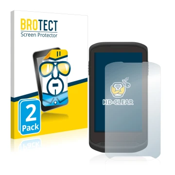 Face avant d’un emballage produit avec le logo de la marque BROTECT. À côté, l’appareil Zebra TC20 Touch est représenté avec l