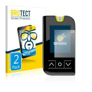 Face avant d’un emballage produit avec le logo de la marque BROTECT. À côté, l’appareil Mylife Unio Neva est représenté avec l