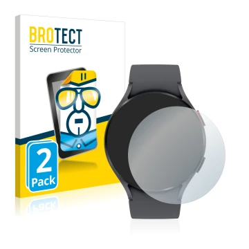 Face avant d’un emballage produit avec le logo de la marque BROTECT. À côté, l’appareil Garmin Fenix 6S Pro est représenté ave