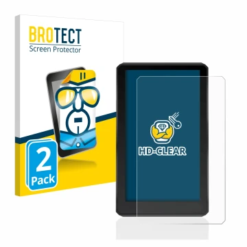 Face avant d’un emballage produit avec le logo de la marque BROTECT. À côté, l’appareil Garmin zumo XT est représenté avec la 