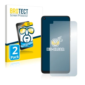Face avant d’un emballage produit avec le logo de la marque BROTECT. À côté, l’appareil TCL 10L est représenté avec la protect