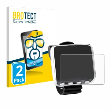 Face avant d’un emballage produit avec le logo de la marque BROTECT. À côté, l’appareil Mares Genius est représenté avec la pr