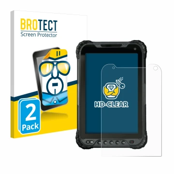 Face avant d’un emballage produit avec le logo de la marque BROTECT. À côté, l’appareil UniStrong UT30 8