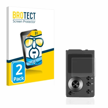 Face avant d’un emballage produit avec le logo de la marque BROTECT. À côté, l’appareil Surfans F20 est représenté avec la pro