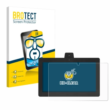 Face avant d’un emballage produit avec le logo de la marque BROTECT. À côté, l’appareil GloryStar Tauri TTS-15 est représenté 