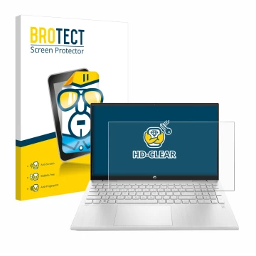 Face avant d’un emballage produit avec le logo de la marque BROTECT. À côté, l’appareil HP ProBook 440 G8 est représenté avec 