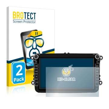 Face avant d’un emballage produit avec le logo de la marque BROTECT. À côté, l’appareil Isudar T72 8