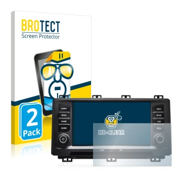 Face avant d’un emballage produit avec le logo de la marque BROTECT. À côté, l’appareil Seat Ateca 2017 est représenté avec la