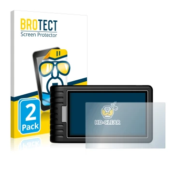 Face avant d’un emballage produit avec le logo de la marque BROTECT. À côté, l’appareil Topdon ArtiDiag 800 BT est représenté 