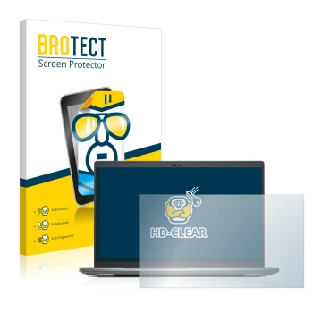 Face avant d’un emballage produit avec le logo de la marque BROTECT. À côté, l’appareil Dell Precision 3570 est représenté ave