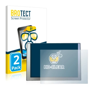 Face avant d’un emballage produit avec le logo de la marque BROTECT. À côté, l’appareil Siemens TP 900 Comfort INOX est représ