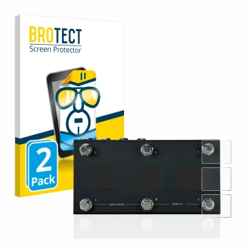 Face avant d’un emballage produit avec le logo de la marque BROTECT. À côté, l’appareil Morningstar MC6 Pro est représenté ave