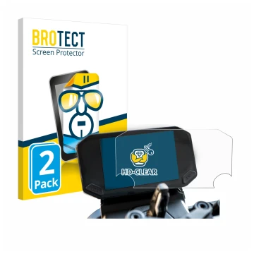 Face avant d’un emballage produit avec le logo de la marque BROTECT. À côté, l’appareil VOGE 350 AC est représenté avec la pro