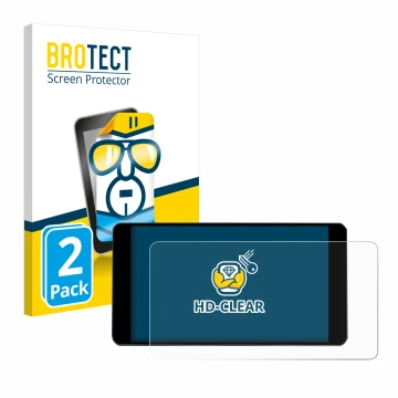 Face avant d’un emballage produit avec le logo de la marque BROTECT. À côté, l’appareil Zontes 350D est représenté avec la pro