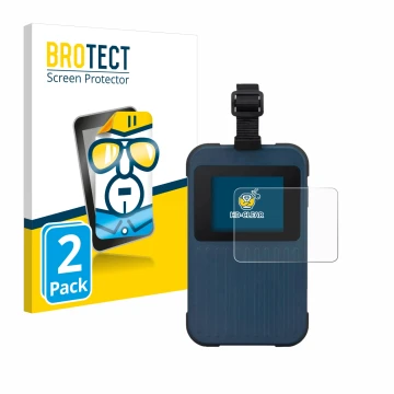 Face avant d’un emballage produit avec le logo de la marque BROTECT. À côté, l’appareil Acer Enduro Connect M3 est représenté 