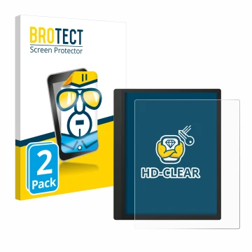 Face avant d’un emballage produit avec le logo de la marque BROTECT. À côté, l’appareil Boox Tab Ultra C est représenté avec l