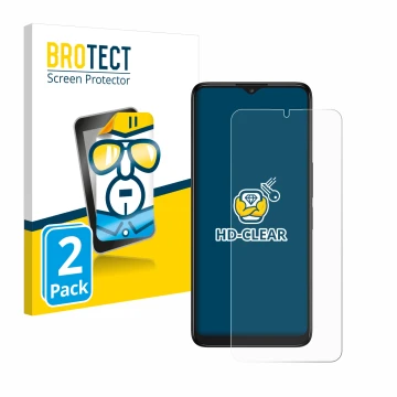 Face avant d’un emballage produit avec le logo de la marque BROTECT. À côté, l’appareil TCL 40 R 5G est représenté avec la pro