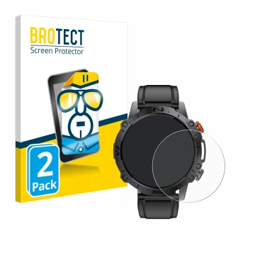 Face avant d’un emballage produit avec le logo de la marque BROTECT. À côté, l’appareil LIGE DFA-ST19 1.43