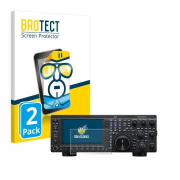 Face avant d’un emballage produit avec le logo de la marque BROTECT. À côté, l’appareil Kenwood TS-890S est représenté avec la