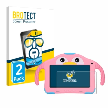 Face avant d’un emballage produit avec le logo de la marque BROTECT. À côté, l’appareil okulaku KIDS03-Pro03 7