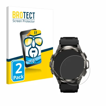 Face avant d’un emballage produit avec le logo de la marque BROTECT. À côté, l’appareil Kospet Tank T3 Ultra est représenté av