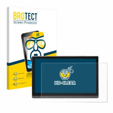 Face avant d’un emballage produit avec le logo de la marque BROTECT. À côté, l’appareil Mesawo MES-B1 14.1